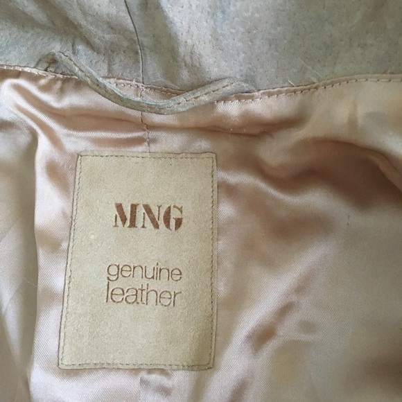 Mango MNG genuine leather faux fur coat - Picture 8 of 8